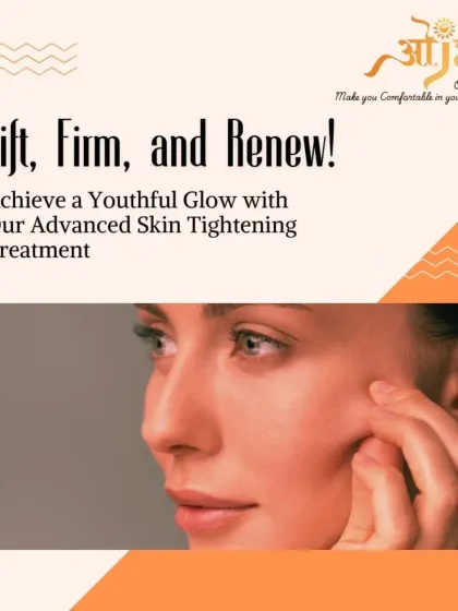 Lift, firm, and renew. Our advanced skin tightening treatments are designed to give you a youthful glow by boosting your skin's own collagen and elastin.