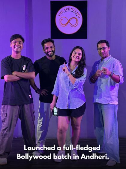 A major milestone in 2025 was launching a full fledged Bollywood batch in Andheri. We are so excited to keep growing.