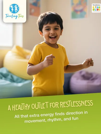 For a child with endless energy, our dance classes provide a healthy outlet for restlessness. All that energy finds direction in movement, rhythm, and fun, helping them develop focus and self-control in a positive way.