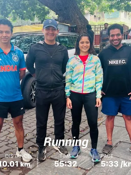 A morning spent with my fellow Runners360 coaches. With a cumulative experience of 70 ultra-marathons and over 1,30,000 kms of running, we are united by our humility and passion to share our knowledge.