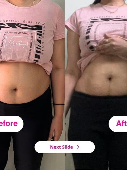This client lost 7kg and built a stronger, more toned body. Her transformation shows that you don't have to struggle through your postpartum journey.