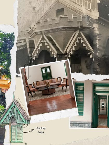 A closer look at the details of old Bengaluru homes reveals 'monkey tops' over windows and intricate gables. These features were not just ornamental; they were designed to protect from sun and rain, blending beauty with function.