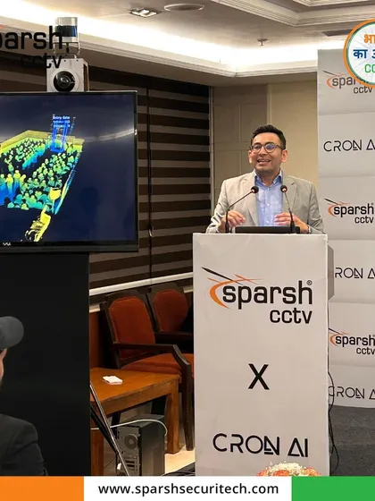 A successful launch event celebrating my partnership with Cron AI at the Indian Habitat Centre, New Delhi. We unveiled our advanced integration of 3D perception and computer vision.