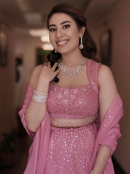 Makeovers by Mahalakshmi - Bridal & Wedding Makeup Glamorous Reception & Sangeet Styles photo 32