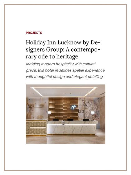 Holiday Inn, Lucknow: Modernity Meets Heritage photo 32