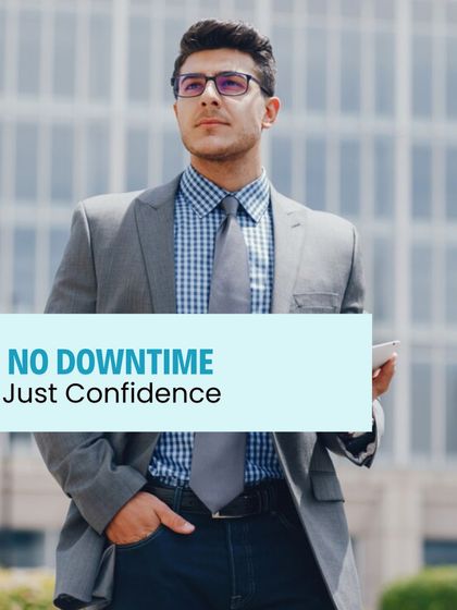 With my non-surgical treatments, there is no downtime, just confidence. You can return to your busy schedule immediately, looking and feeling your best.