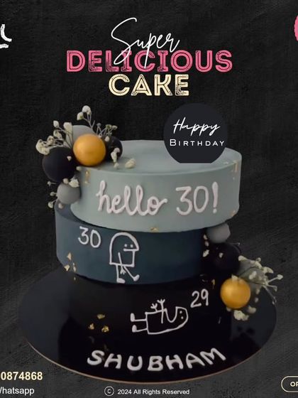 Love Plus Flour - Customized Theme Cakes Elegant Cakes for Adults photo 40
