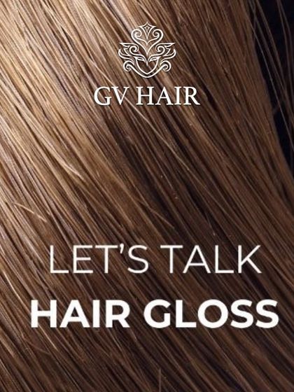 Let’s talk hair gloss, not gossip. This treatment is the secret to that incredible, mirror-like shine you've been dreaming of.