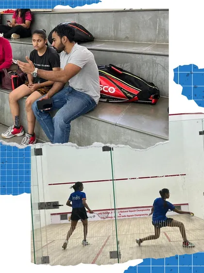 On-court action and off-court strategy sessions during the Junior Nationals 2023.