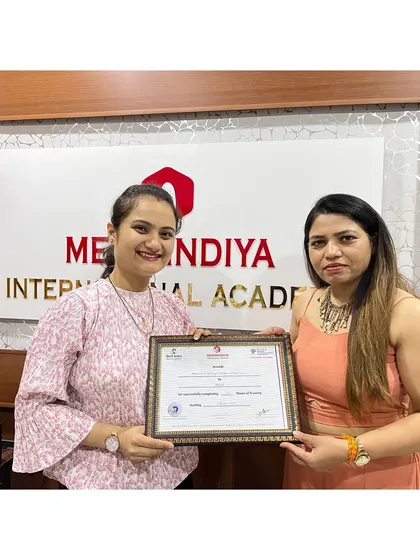 Certificate Day is a special celebration here. I personally hand each certificate to our graduates, marking not just the end of their course, but the beginning of their professional journey. This is a snapshot of that proud moment.