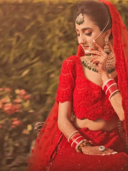 A quiet, contemplative bridal portrait. We capture the moments of reflection and emotion that are part of every bride's wedding day journey.