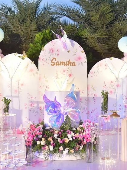 Satweek - Themed Birthday Party Decoration Enchanting Butterfly & Fairy Themes photo 27