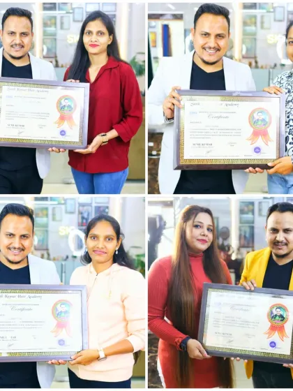 Sunil Kumar - Professional Hairstyling Courses & Training Our Proud Graduates: Student Success photo 40