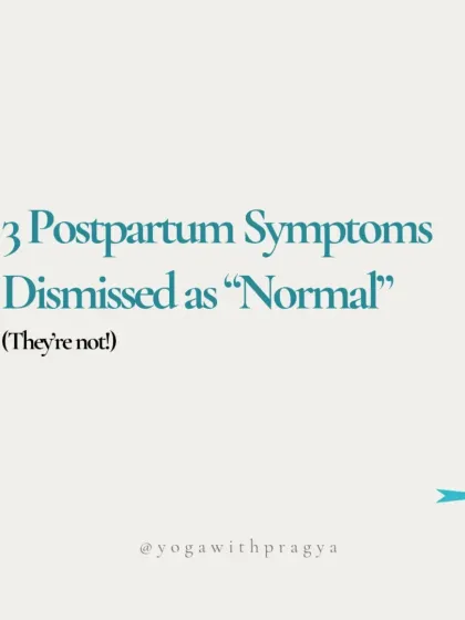 Pragya Bhatt - Therapeutic Yoga Postpartum Yoga: Gentle Recovery & Reconnection photo 20