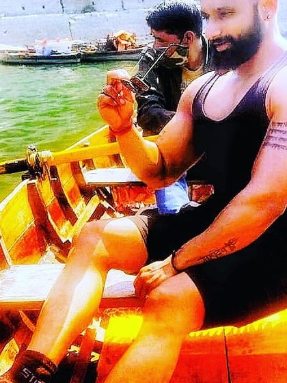 Enjoying an outing on a boat. This is what it's all about: having the vitality to say yes to adventure. Your fitness journey supports the life you want to live outside the gym.