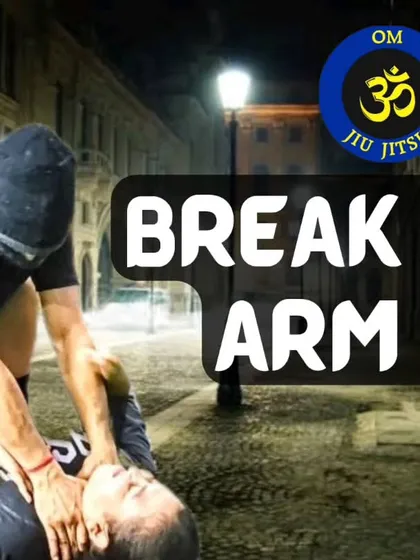 This is what our training is for: practical self-defense. This image is from a video where I break down how to escape a ground choke and apply an armbar. These are life-saving skills, especially for women's safety.