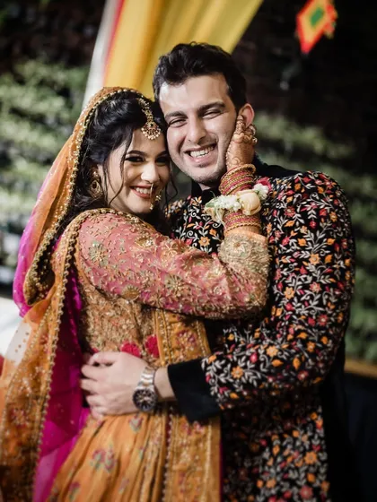 The energy of a Mehendi or Sangeet is infectious. I love capturing the vibrant colors, the intricate outfits, and the pure, uninhibited happiness of the couple as they celebrate with their loved ones before the main event.
