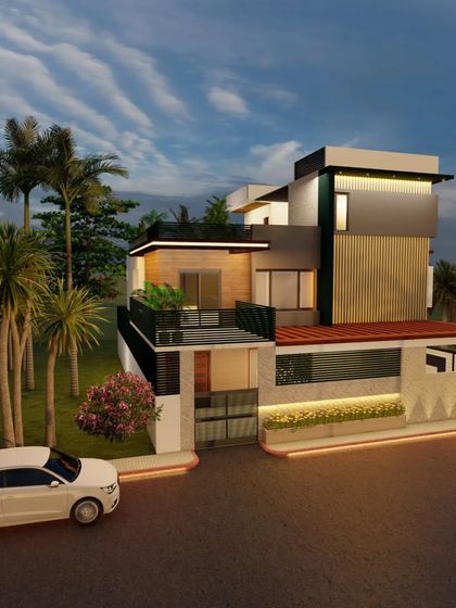 RJ Interiors & Architecture - Design & Build Services Modern Home Exteriors photo 66