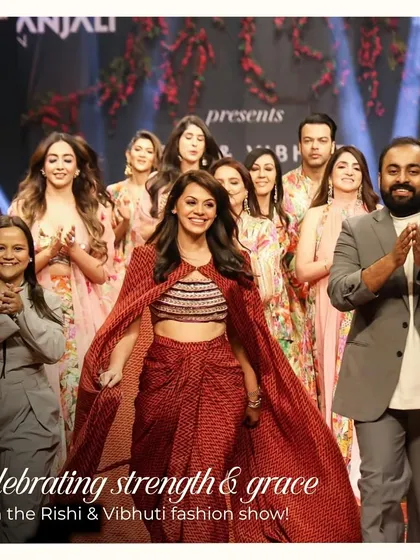 Celebrating strength and grace with a fashion show at our Ludhiana event. Our team created all the hair and makeup looks for the runway, showcasing our collaborative spirit.