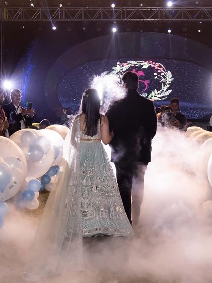 Glamorous Sangeet & Reception Nights photo 63