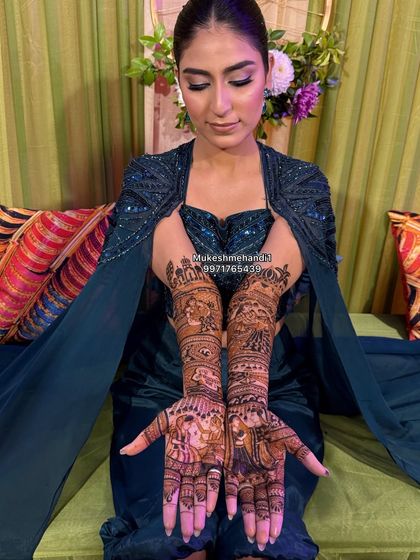 Mukesh Mehandi Art - Bridal Mehndi Aapki Shaadi Ki Kahani (Your Wedding Story) photo 52
