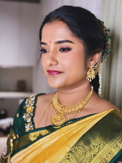 Swarna Nagaraj - Bridal Makeup & Hairstyling Classic Muhurtham & Wedding Looks photo 42