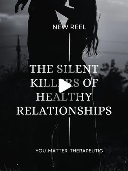 Awareness is the first step to building stronger bonds. This post highlights the "silent killers" that can affect relationships, because understanding these dynamics is key to growth and healing.