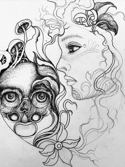 Ankita Bhattacharya - Tattoo Design Surreal & Symbolic Designs photo 59