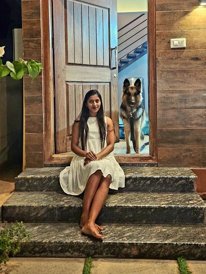 A quiet Diwali at home. Spartan is my family, and we celebrate all our special moments together.