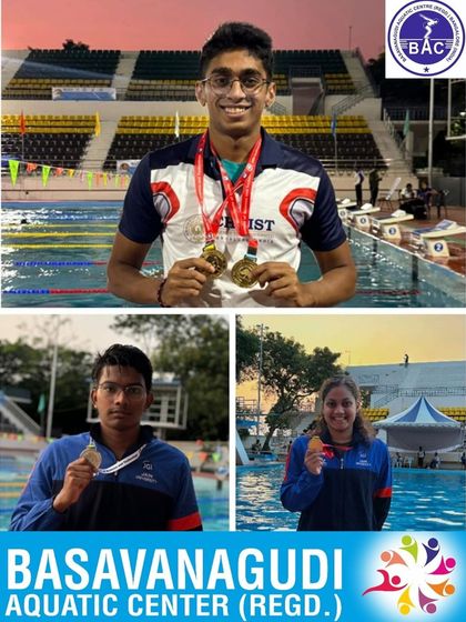 Basavanagudi Aquatic Centre - Swimming Coaching and Lessons Our Champions: A Legacy of Medals photo 158