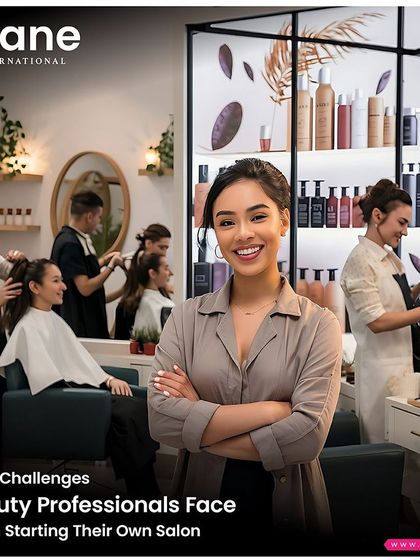 This graphic outlines the top challenges beauty professionals face when starting a salon. My B.Voc degree program is designed to equip students with the business and management skills needed to overcome these hurdles.