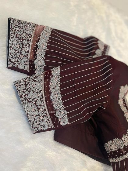 The Glamhouse - Custom Bridal & Occasion Wear Intricate Bridal Blouses photo 24