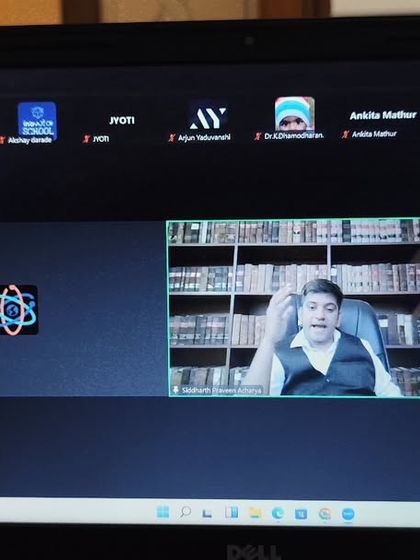 Speaking at a webinar on "Personal Insolvency Under IBC". This session was attended by a diverse group of professionals, reflecting the wide-ranging impact of the IBC.