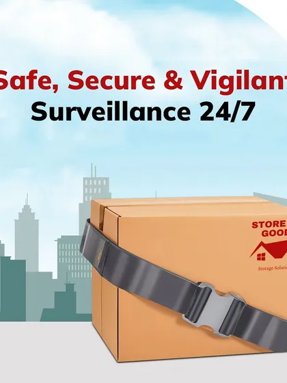 My promise of security includes vigilant 24/7 surveillance. Your belongings are always under a watchful eye, ensuring they are safe and secure around the clock.