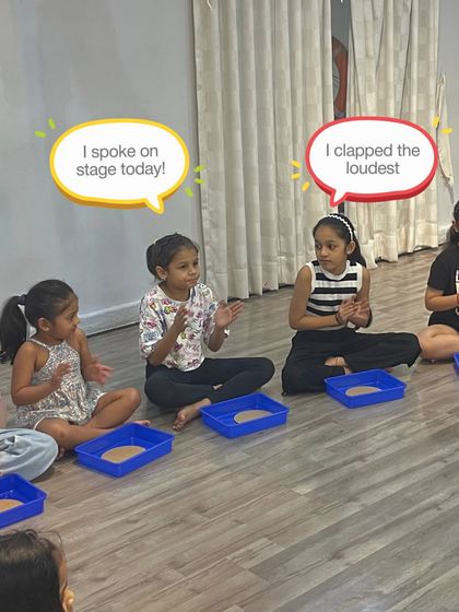 "I spoke on stage today!" "I clapped the loudest." It's amazing to see them celebrate their own and each other's small victories.