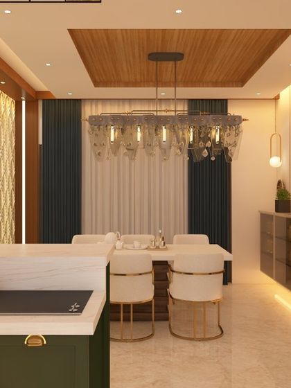 Swastik Arcon - Interior Design Elegant Living & Dining Spaces photo 30