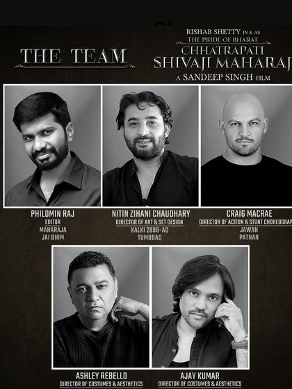 It is an honor to be part of the incredible team bringing 'Chhatrapati Shivaji Maharaj' to the big screen. I will be heading the direction of costumes and aesthetics for this historic cinematic journey.