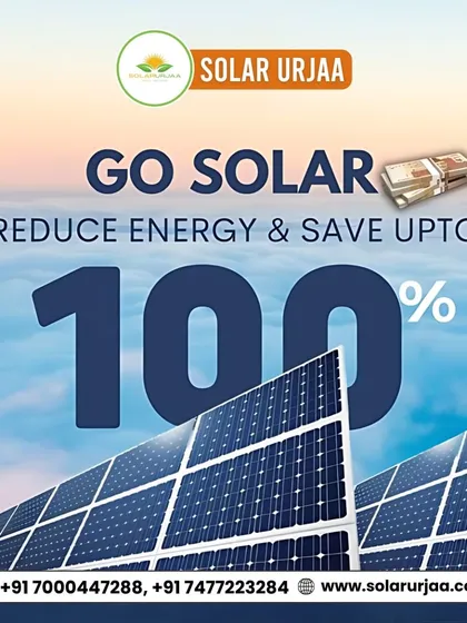 Go solar and save up to 100% on your energy costs. Our high-efficiency panels are designed to give you the maximum output, helping you float through life without the weight of heavy bills.