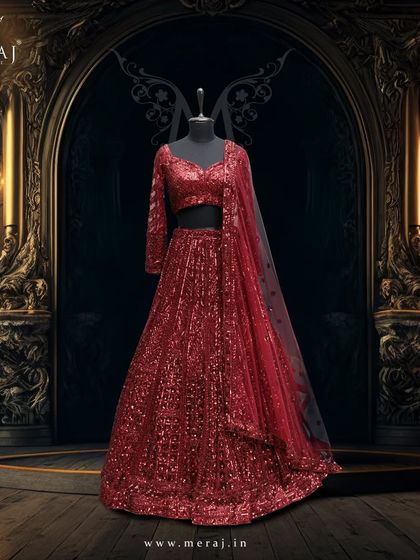 Meraj Couture - Luxury Occasion Wear The Eternal Red Bride photo 5