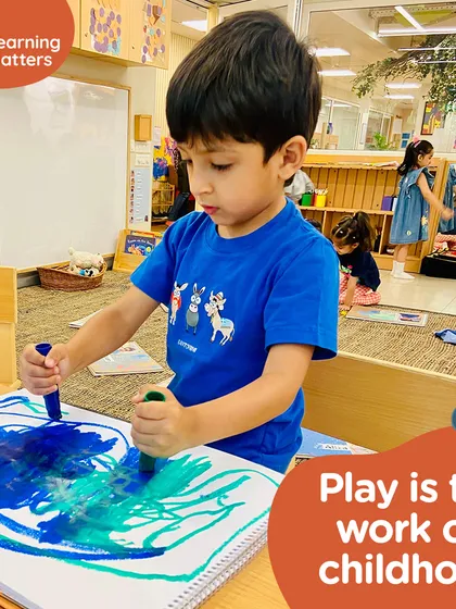 This series of graphic posts highlights our core values and beliefs: from the power of curiosity, wonder, and joy to the importance of agency, creativity, and multisensory learning.