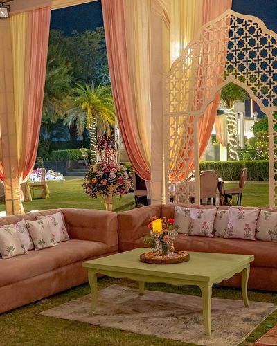 Cocktail & Sangeet Night Decor