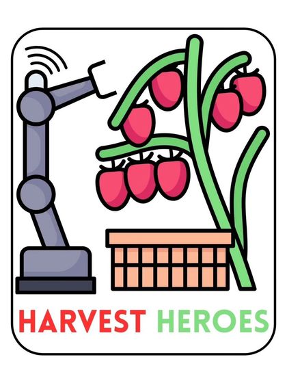 The official theme logo for the Indian Robotics Olympiad 2024 is "Harvest Heroes." This theme challenges students to create robotic solutions for real-world agricultural problems.