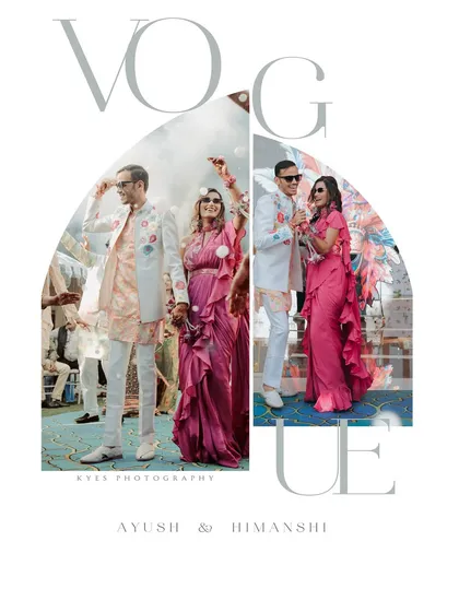 For this Haldi, we went for a full-on magazine cover vibe. It shows how I mix candid fun with a high-fashion, cinematic style to give your event photos a unique and modern feel.