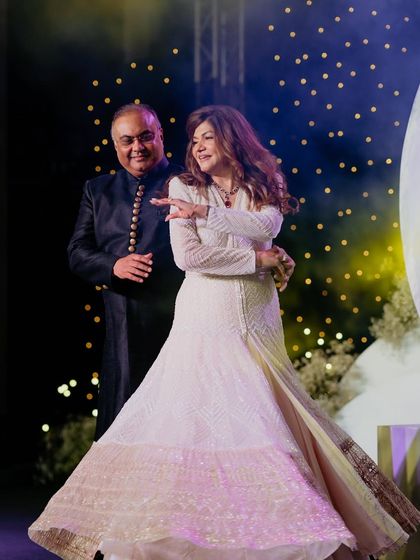 The cutest couple award goes to the parents. A beautiful moment from their sangeet dance.