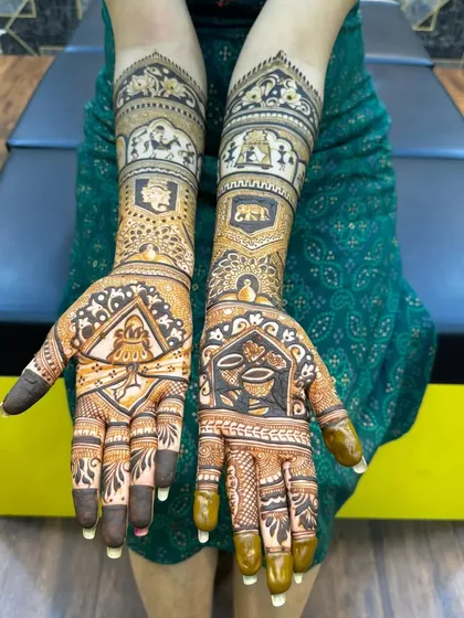A festive design perfect for Diwali, featuring diyas (lamps) and elephant motifs, symbolizing prosperity and good fortune.