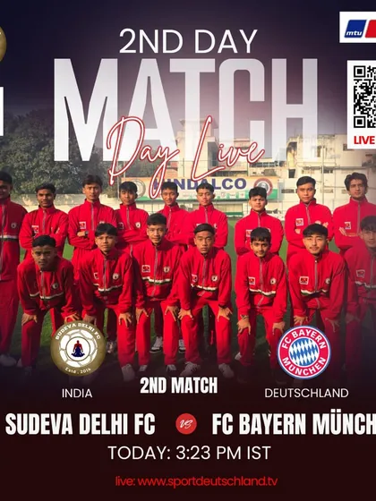 The match day graphic for our clash with FC Bayern München. These are the games our players dream of playing in.