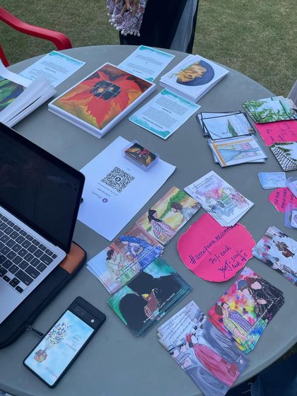 Anupama - Custom Artwork & Murals The Artist's Corner: My Studio, Process & Musings photo 63