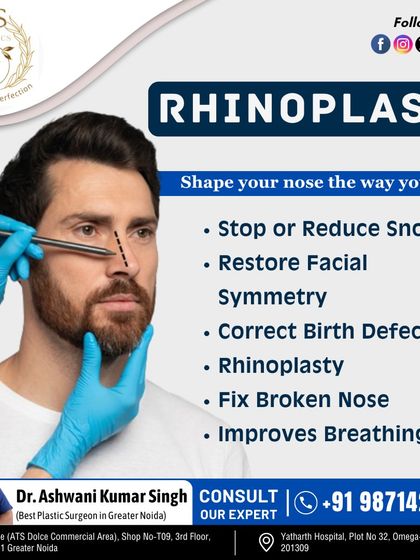 Whether you want to reshape your nose, improve breathing, or fix an old injury, rhinoplasty offers a permanent solution. I tailor each procedure to the patient's unique facial structure and goals.
