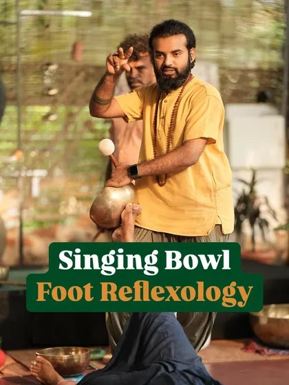 Discover our unique Singing Bowl Foot Reflexology technique. This powerful practice combines ancient reflexology with sound vibration for instant relaxation and relief, a favorite among all my students.