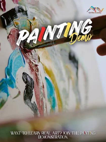 Not sure where to begin? Our Painting Demo Session is the perfect first step. It's a hands-on opportunity to experience our teaching style and see what real art feels like before committing to a full course.